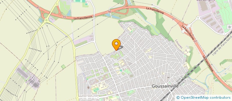 localisation de l'entreprise SIMA  GOUSSAINVILLE