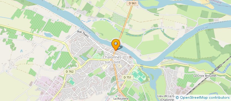 localisation de l'entreprise SIMA  CHALONNES-SUR-LOIRE