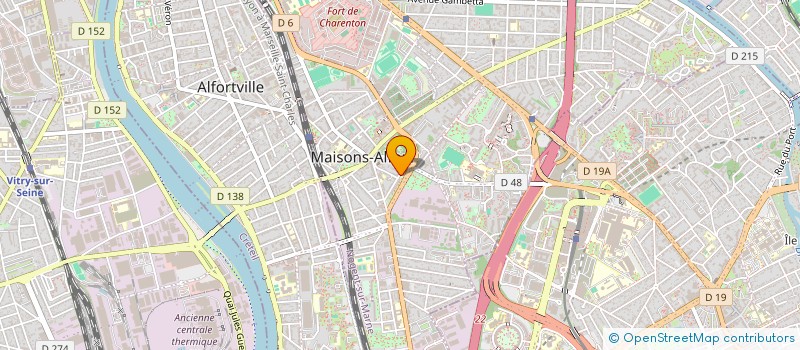 localisation de l'entreprise SIMA & CO à MAISONS-ALFORT