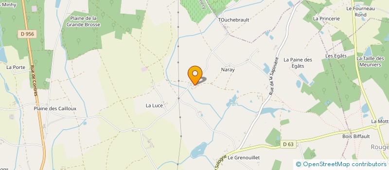 localisation de l'entreprise SIMA CONSTRUCTIONS  CHEMERY