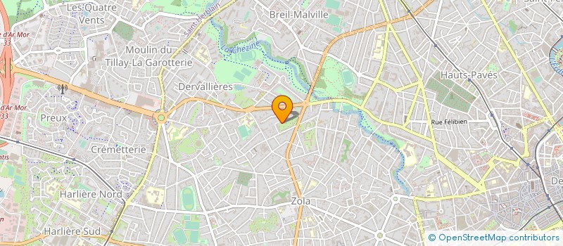 localisation de l'entreprise SIMA EXPRESS LIVRAISON à NANTES