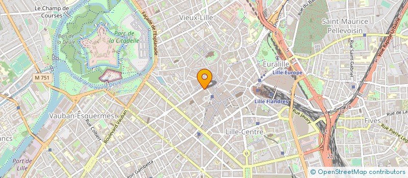 localisation de l'entreprise SIMA SARL à LILLE