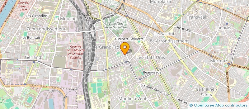 localisation de l'entreprise SIMAA  LYON