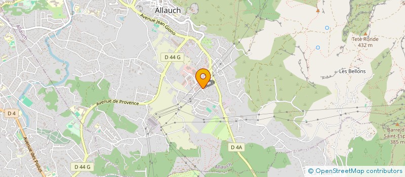 localisation de l'entreprise SIMAB à ALLAUCH