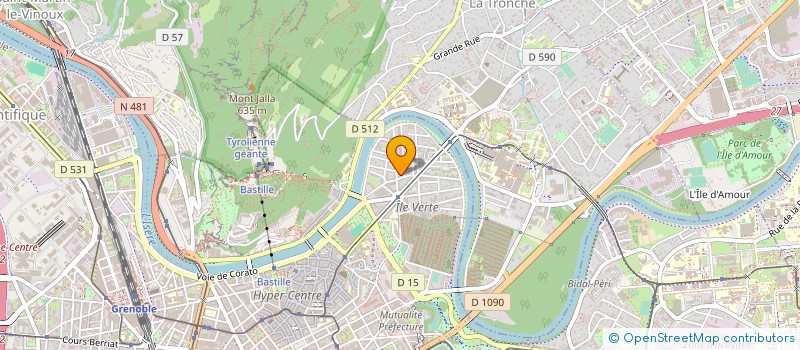 localisation de l'entreprise SIMACAPH à GRENOBLE