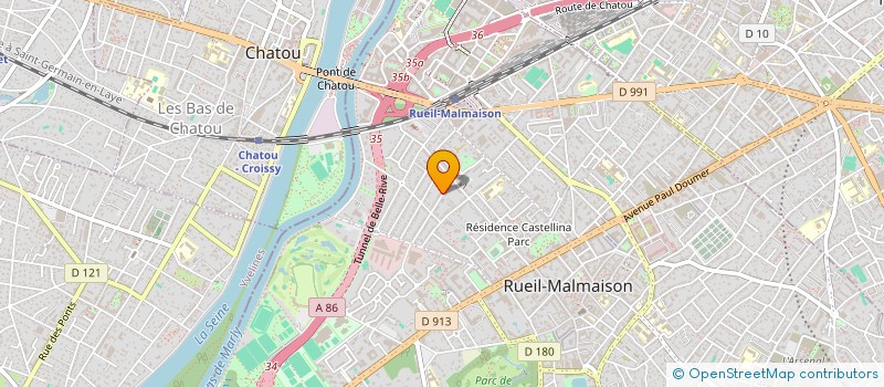 localisation de l'entreprise SIMACO à RUEIL-MALMAISON
