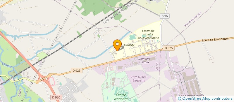 localisation de l'entreprise SIMADE à MONTIERCHAUME