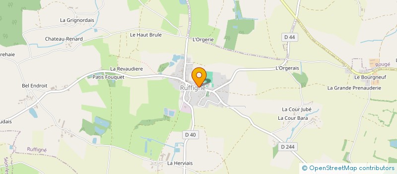 localisation de l'entreprise SIMAE à RUFFIGNE