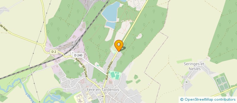 localisation de l'entreprise SIMAE  FERE-EN-TARDENOIS