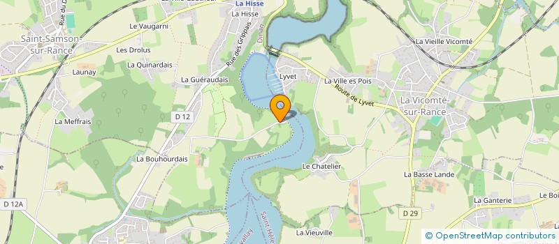 localisation de l'entreprise SIMAEM  SAINT-SAMSON-SUR-RANCE