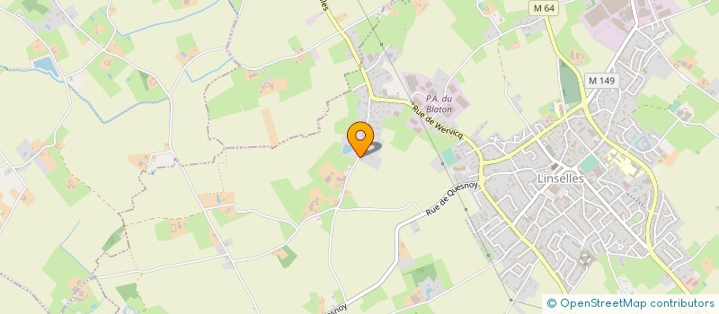 localisation de l'entreprise SIMAFAP  LINSELLES