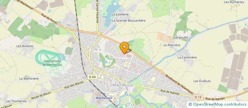 localisation de l'entreprise SIMAFFRE à MACHECOUL-SAINT-MEME
