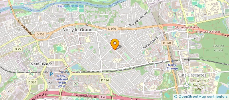 localisation de l'entreprise SIMAG  NOISY-LE-GRAND