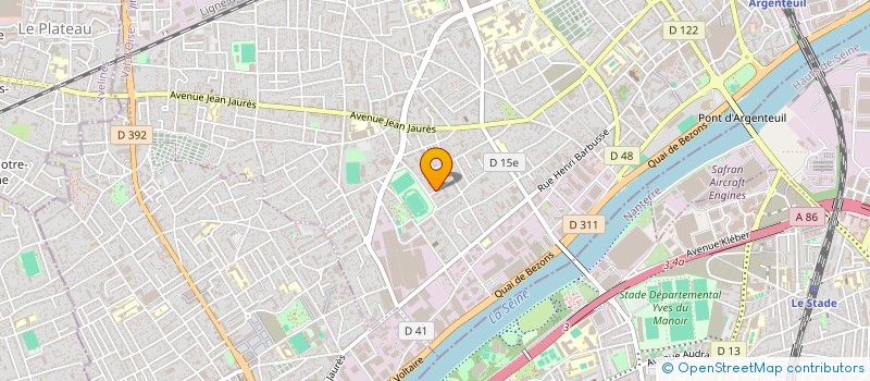 localisation de l'entreprise SIMAG SA à ARGENTEUIL