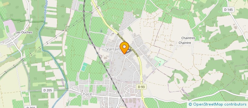 localisation de l'entreprise SIMAGA  VARRAINS