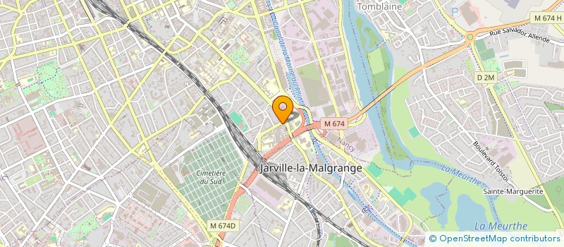 localisation de l'entreprise SIMAH  NANCY