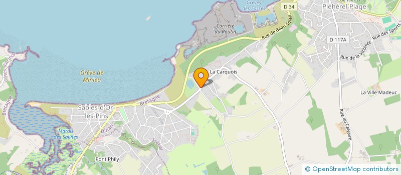 localisation de l'entreprise SIMAIL  FREHEL