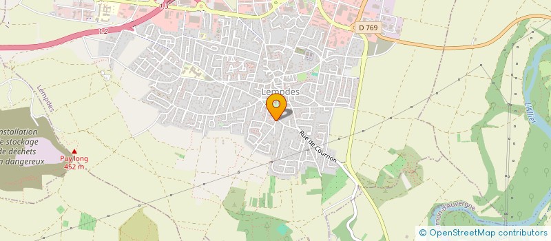 localisation de l'entreprise SIMAJE  LEMPDES