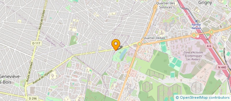 localisation de l'entreprise SIMAK TAXI à MORSANG-SUR-ORGE