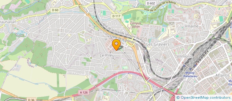 localisation de l'entreprise SIMAK TRANSPORTS à MASSY