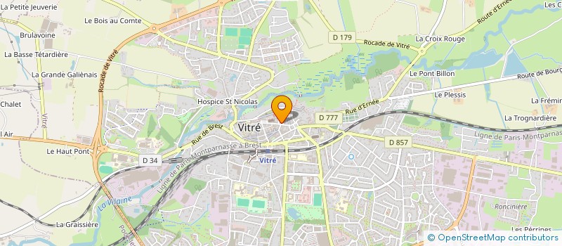 localisation de l'entreprise SIMALI  VITRE