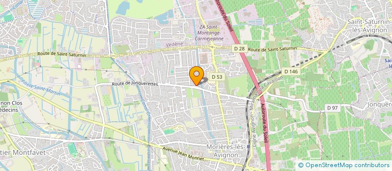 localisation de l'entreprise SIMANA  MORIERES-LES-AVIGNON