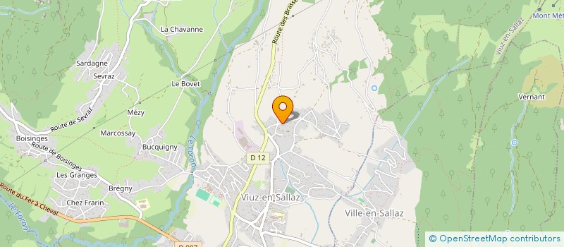 localisation de l'entreprise SIMANA  VIUZ-EN-SALLAZ