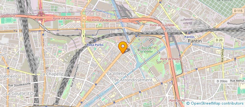 localisation de l'entreprise SIMANCA  PARIS