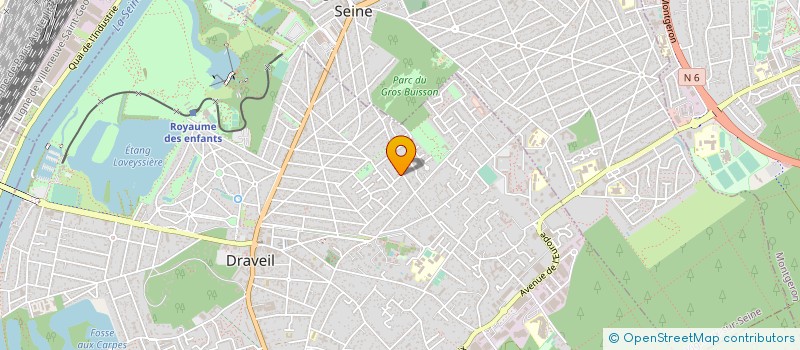localisation de l'entreprise SIMAO à DRAVEIL