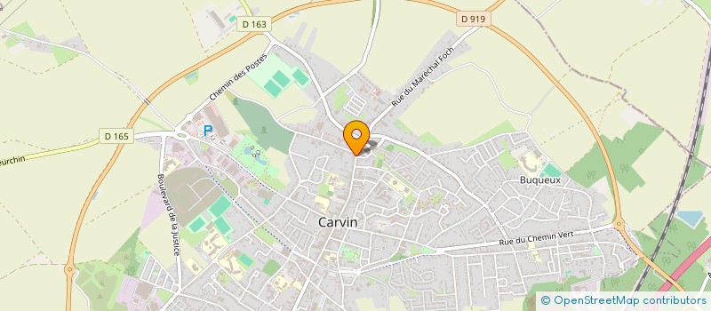 localisation de l'entreprise SIMAO  CARVIN