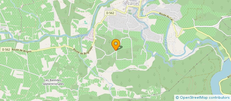 localisation de l'entreprise SIMAR à CARCES