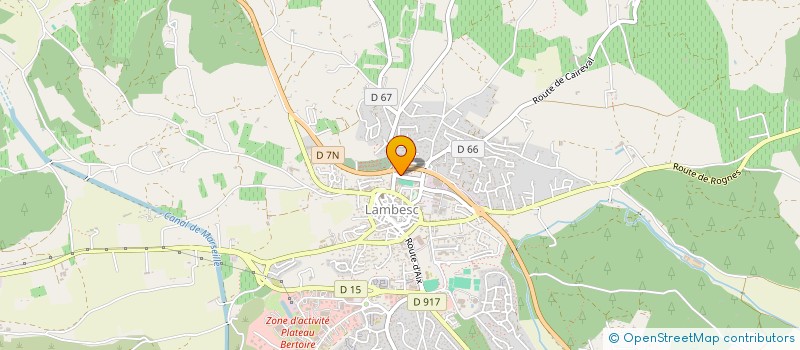 localisation de l'entreprise SIMAR - DARCANGE DENTAIRE à LAMBESC
