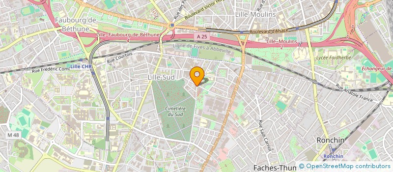 localisation de l'entreprise SIMARGSERVICES à LILLE
