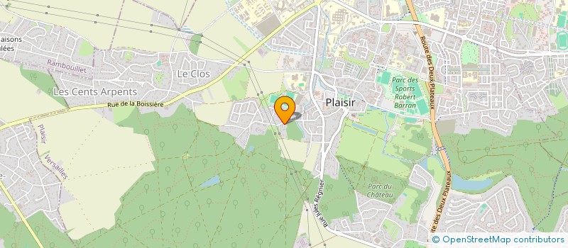 localisation de l'entreprise SIMARMA  PLAISIR