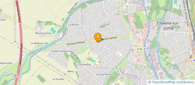 localisation de l'entreprise SIMARS CONSTRUCTIONS à CHALETTE-SUR-LOING