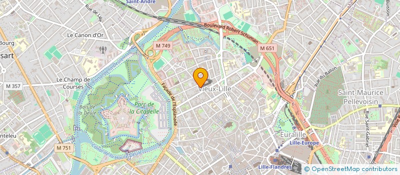 localisation de l'entreprise SIMATH à LILLE