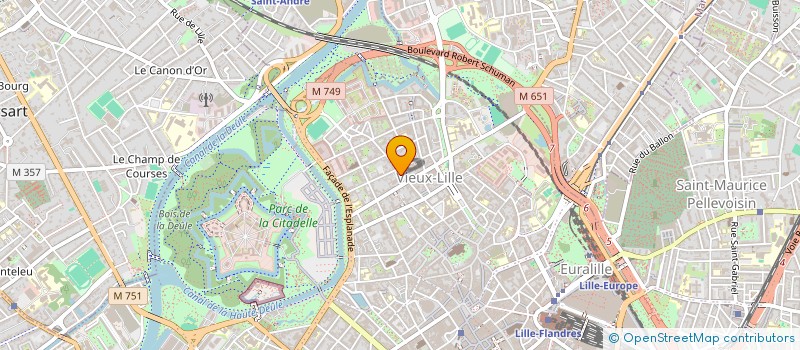 localisation de l'entreprise SIMATH IMMOBILIER à LILLE