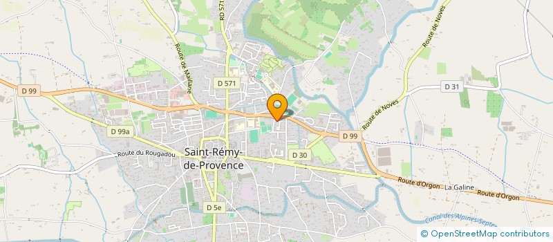 localisation de l'entreprise SIMAUD  SAINT-REMY-DE-PROVENCE