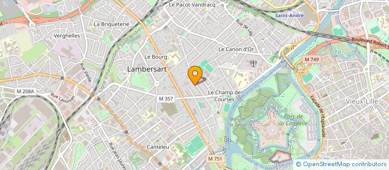 localisation de l'entreprise SIMAX à LAMBERSART