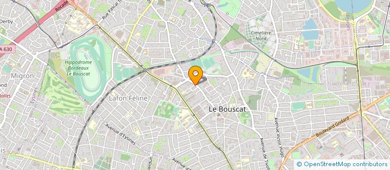 localisation de l'entreprise SIMAX TRANSPORTS à LE BOUSCAT