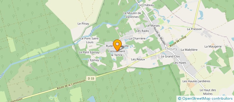 localisation de l'entreprise SIMB  THOURY