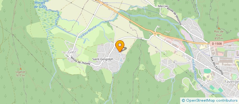 localisation de l'entreprise SIMBA  TALLOIRES-MONTMIN