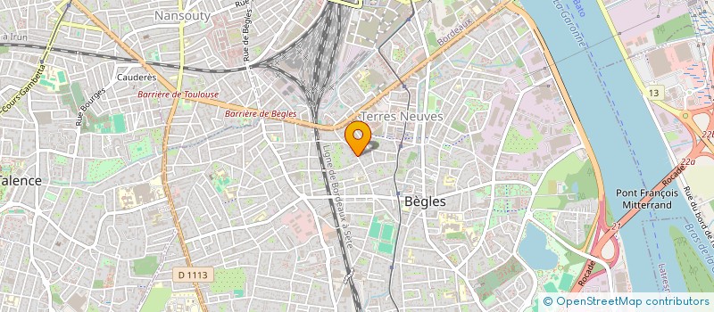 localisation de l'entreprise SIMBA à BEGLES
