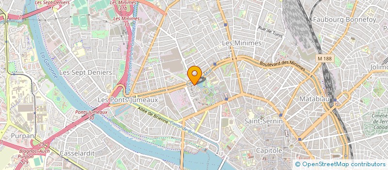 localisation de l'entreprise SIMBA à TOULOUSE