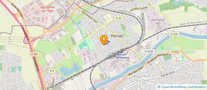 localisation de l'entreprise SIMBA  PERSAN