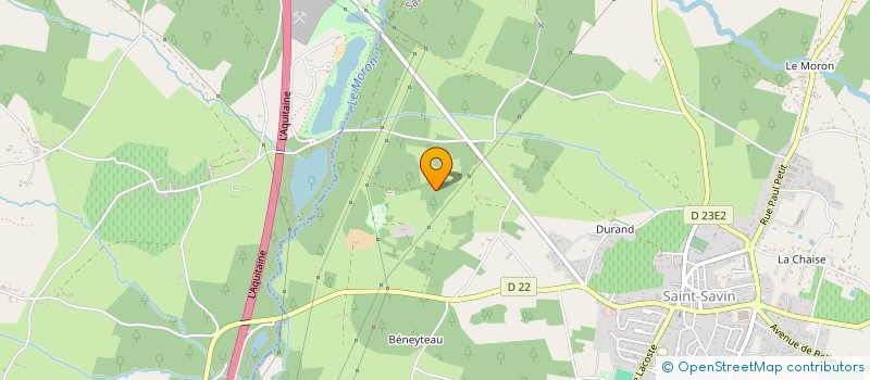 localisation de l'entreprise SIMBA  SAINT-SAVIN