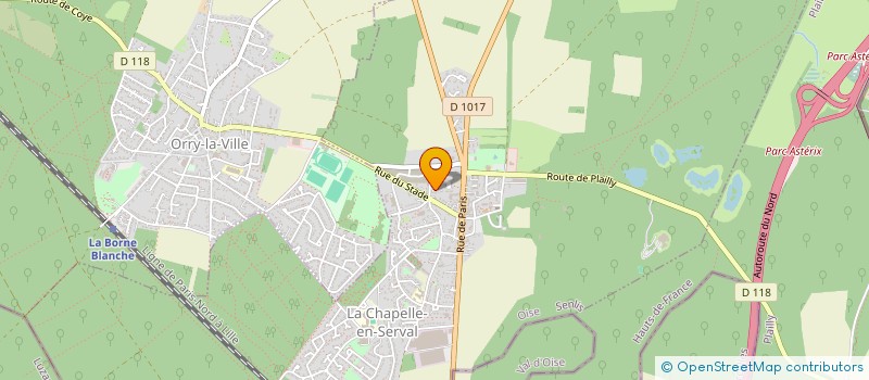 localisation de l'entreprise SIMBA  LA CHAPELLE-EN-SERVAL