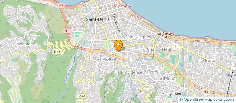 localisation de l'entreprise SIMBA à SAINT-DENIS
