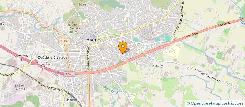 localisation de l'entreprise SIMBA CLEAN à HYERES