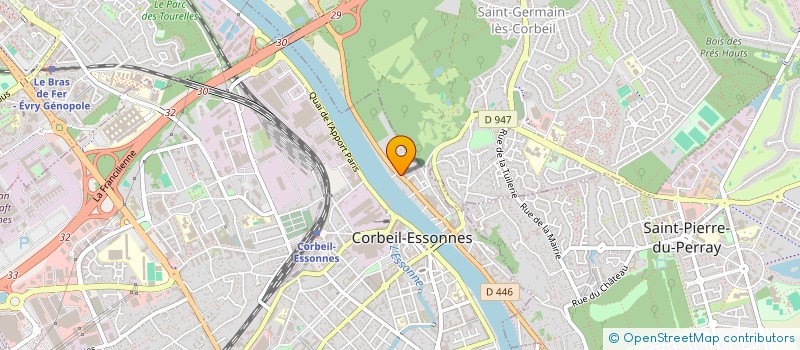 localisation de l'entreprise SIMBA PLUS à CORBEIL-ESSONNES